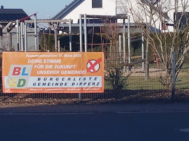 Banner der BürgerlisteGemeindeDipperz