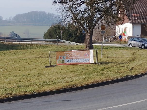 Banner der BürgerlisteGemeindeDipperz